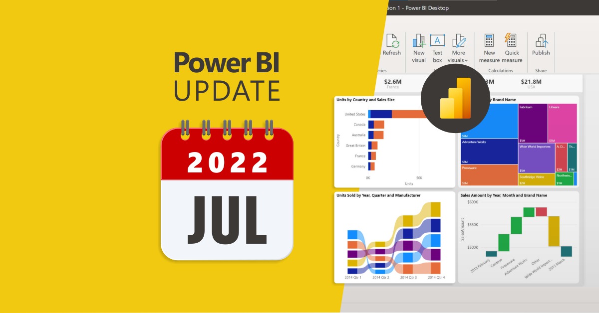 Destaques Power-BI atualização 2022 julho