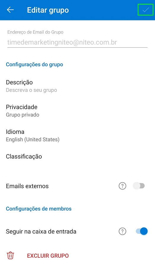 Classificação de e-mails